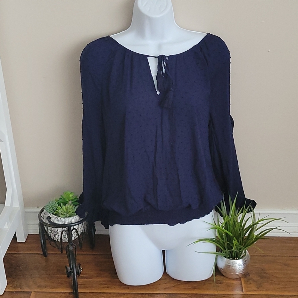 Aeropostale blue top size S